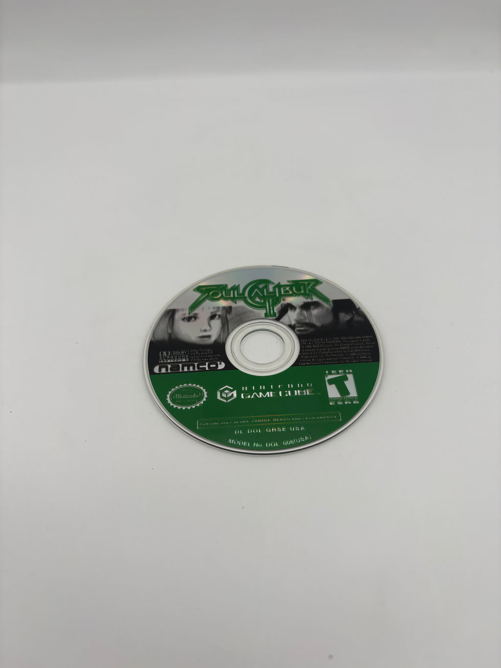 Namco Soul Calibur II Nintendo GameCube Fighting T 2003 NTSC Soul Calibur Series