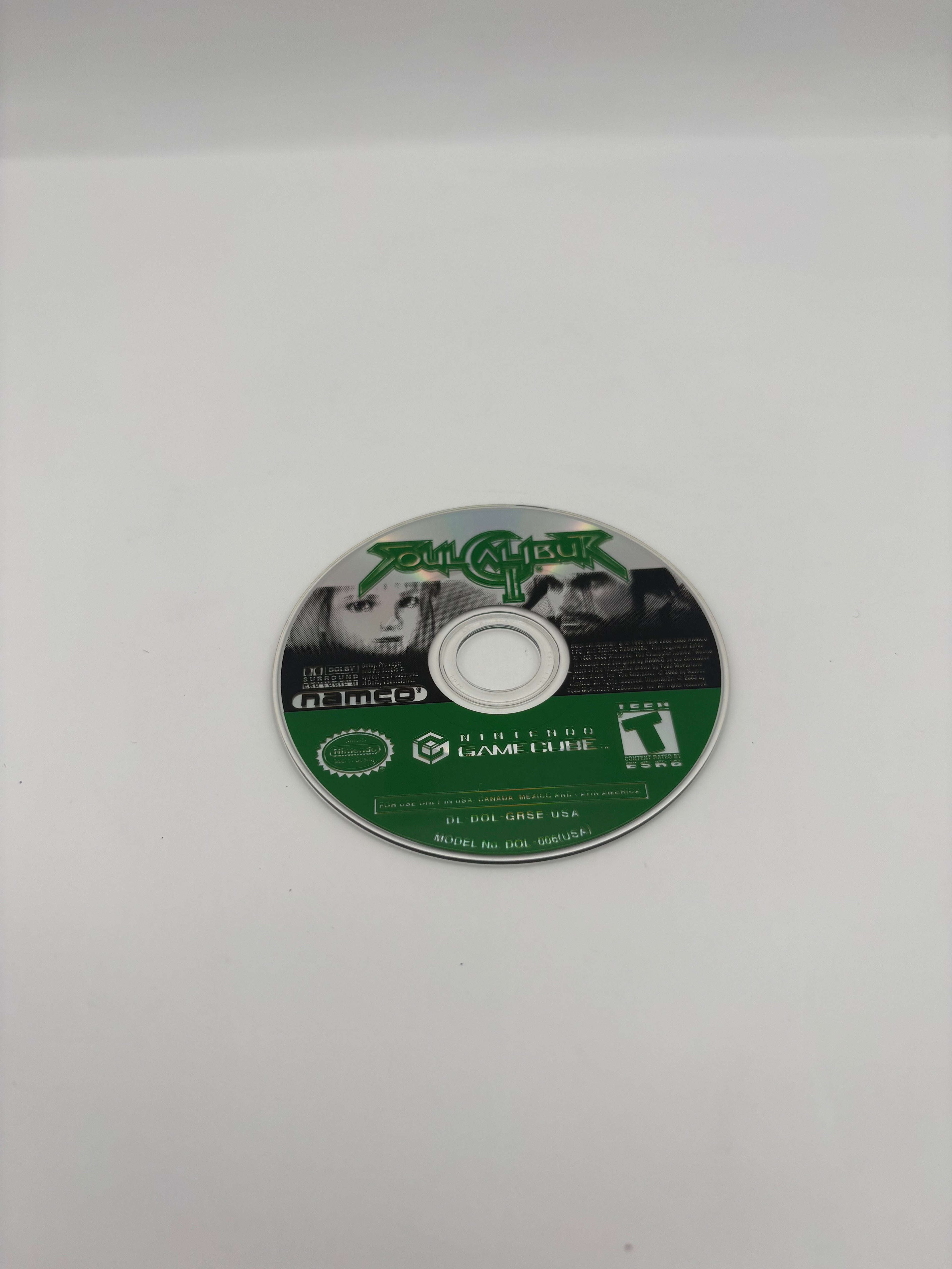 Namco Soul Calibur II Nintendo GameCube Fighting T 2003 NTSC Soul Calibur Series