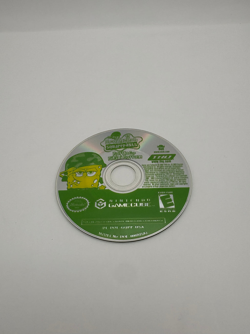 SpongeBob SquarePants: the Battle for Bikini Nintendo GameCube