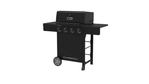 Charbroil 4 Burner 25000 BTU Gas Grill Black/Silver