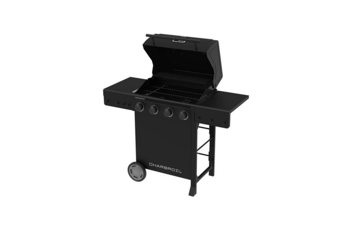 Charbroil 4 Burner 25000 BTU Gas Grill Black/Silver