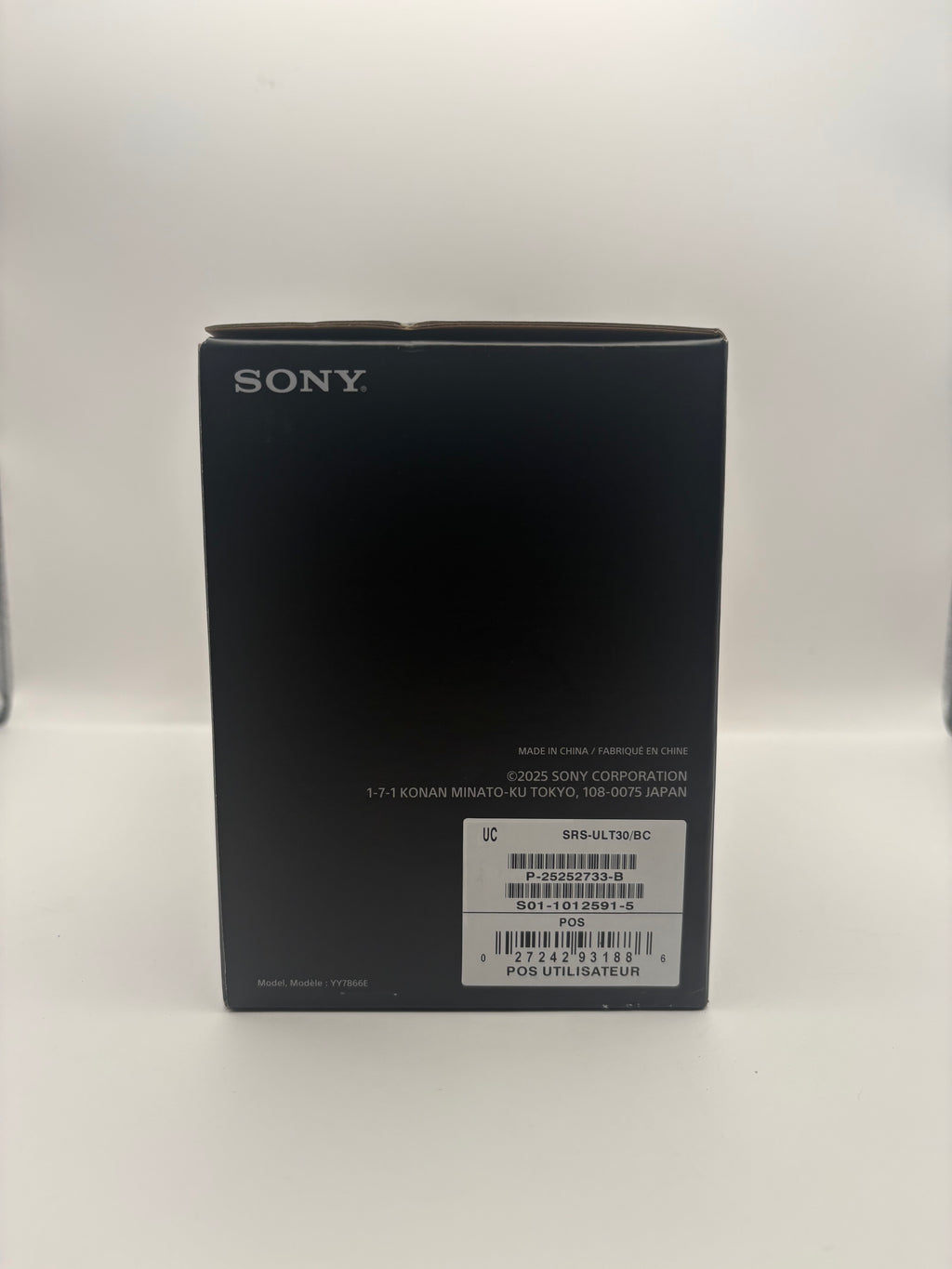 Sony ULT FIELD 3 Bluetooth Wireless Speaker SRS-ULT30/B Black
