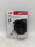 ABB THQL1115AF2A  15 Amp Single-Pole Combination Arc Fault Circuit Breaker