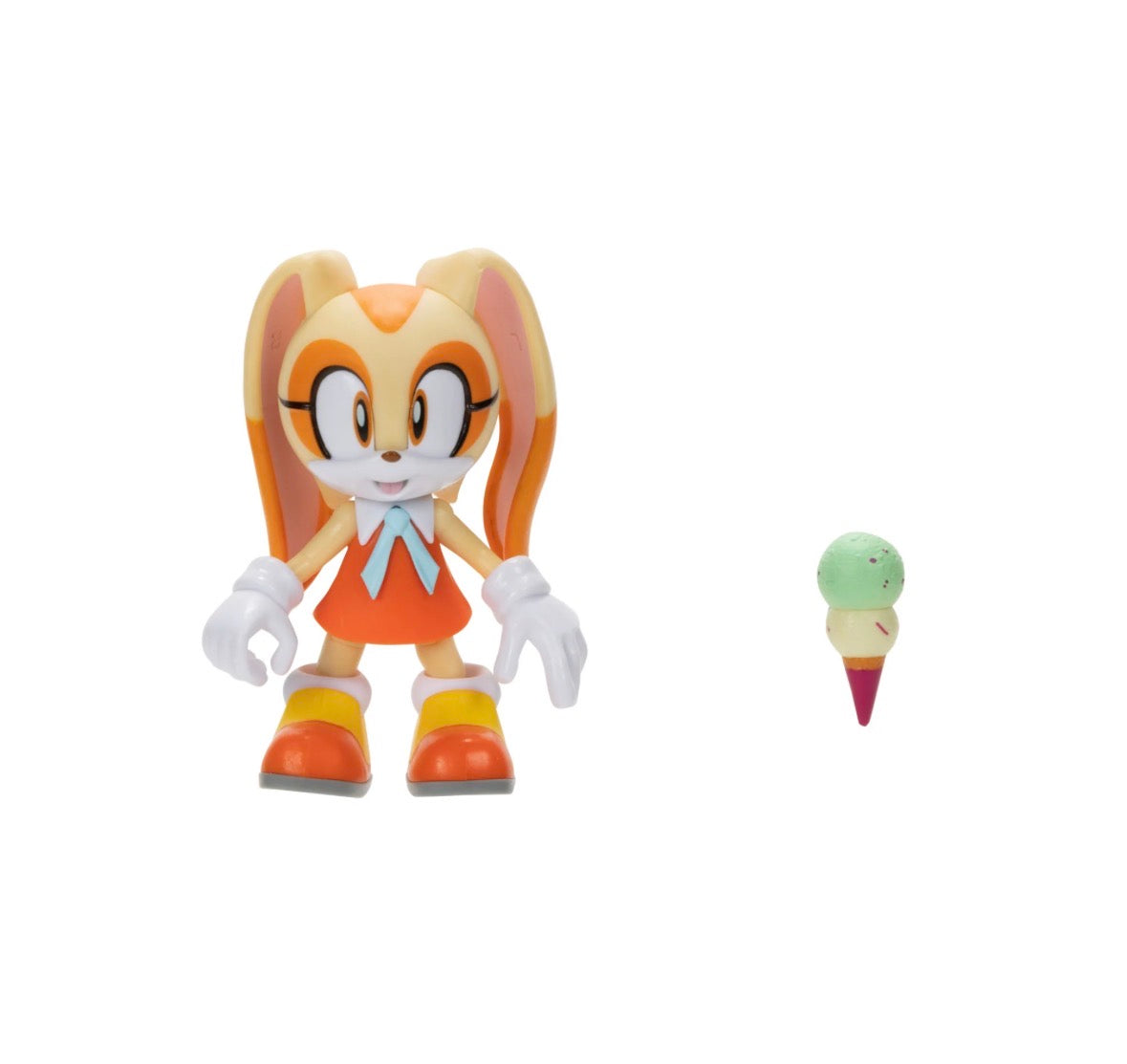 Sonic 35th Ann 4" Figures Jakk's Wave 25 Set of 4 (Cream, Sonic, Storm & Tails)