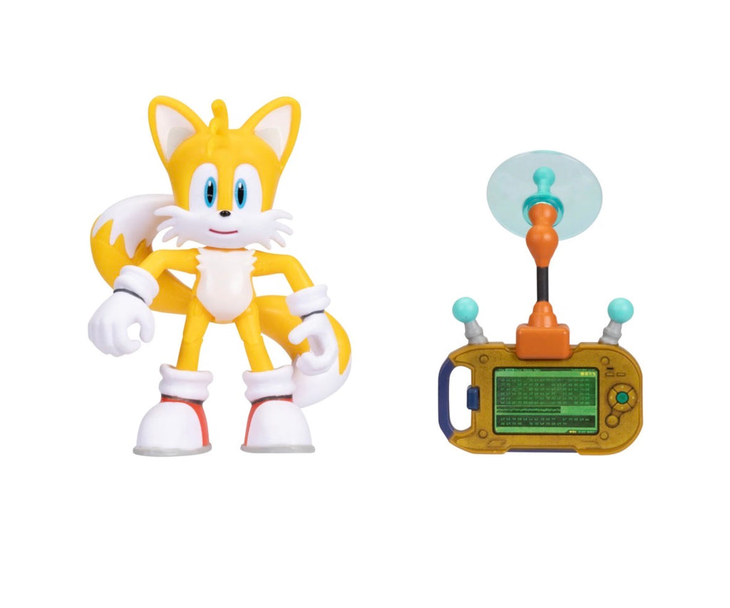 Sonic 35th Ann 4" Figures Jakk's Wave 25 Set of 4 (Cream, Sonic, Storm & Tails)