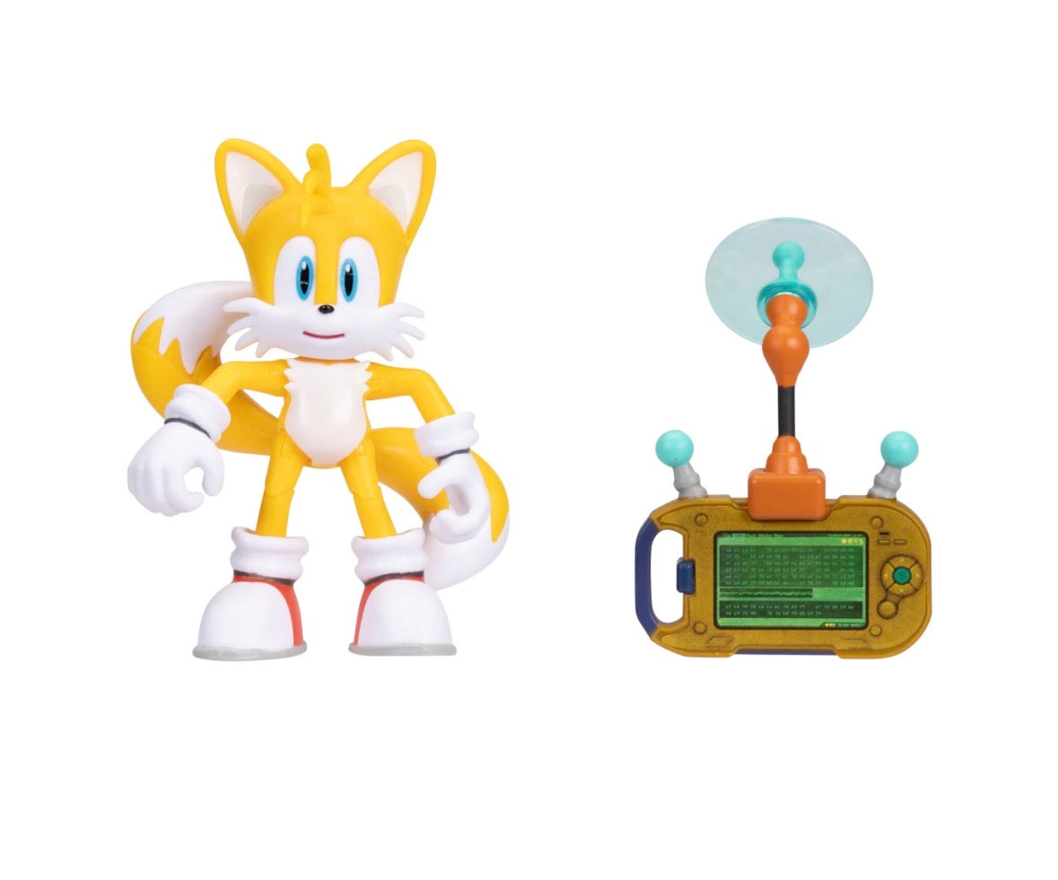 Sonic 35th Ann 4" Figures Jakk's Wave 25 Set of 4 (Cream, Sonic, Storm & Tails)
