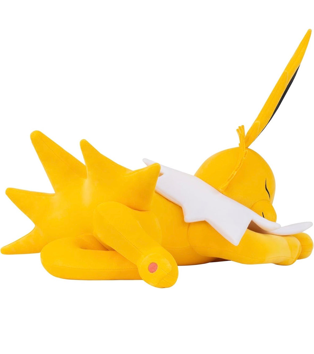 Pokemon Jolteon Sleeping Plush - 18-Inch Premium Plush in Sleeping Pose