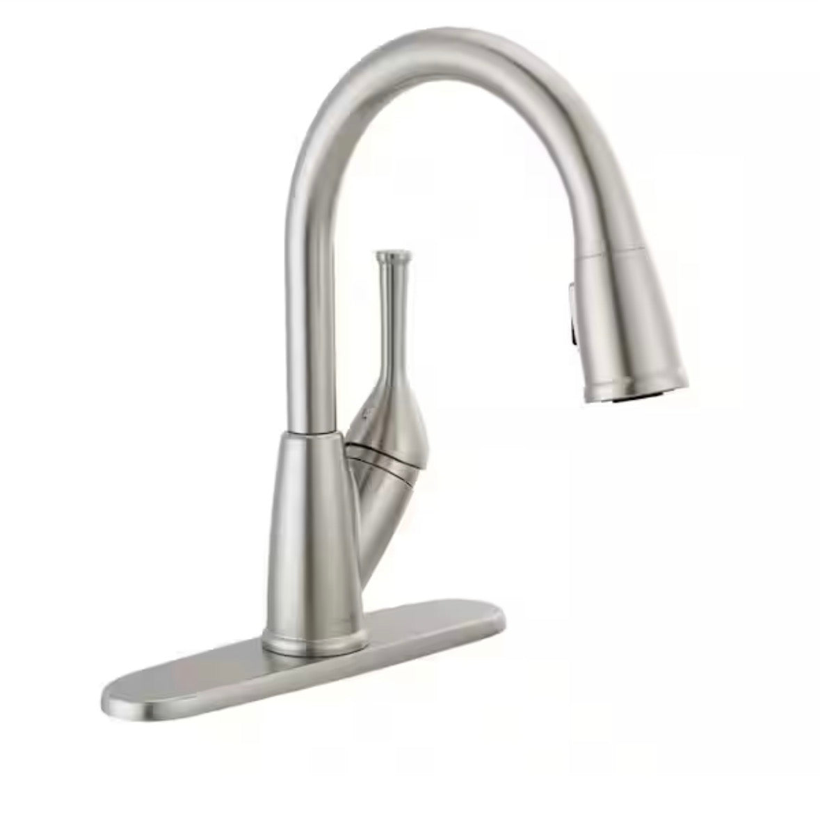 Delta Classic 1-Handle Pull-Down Kitchen Faucet Stainless Steel 19810-SS DST