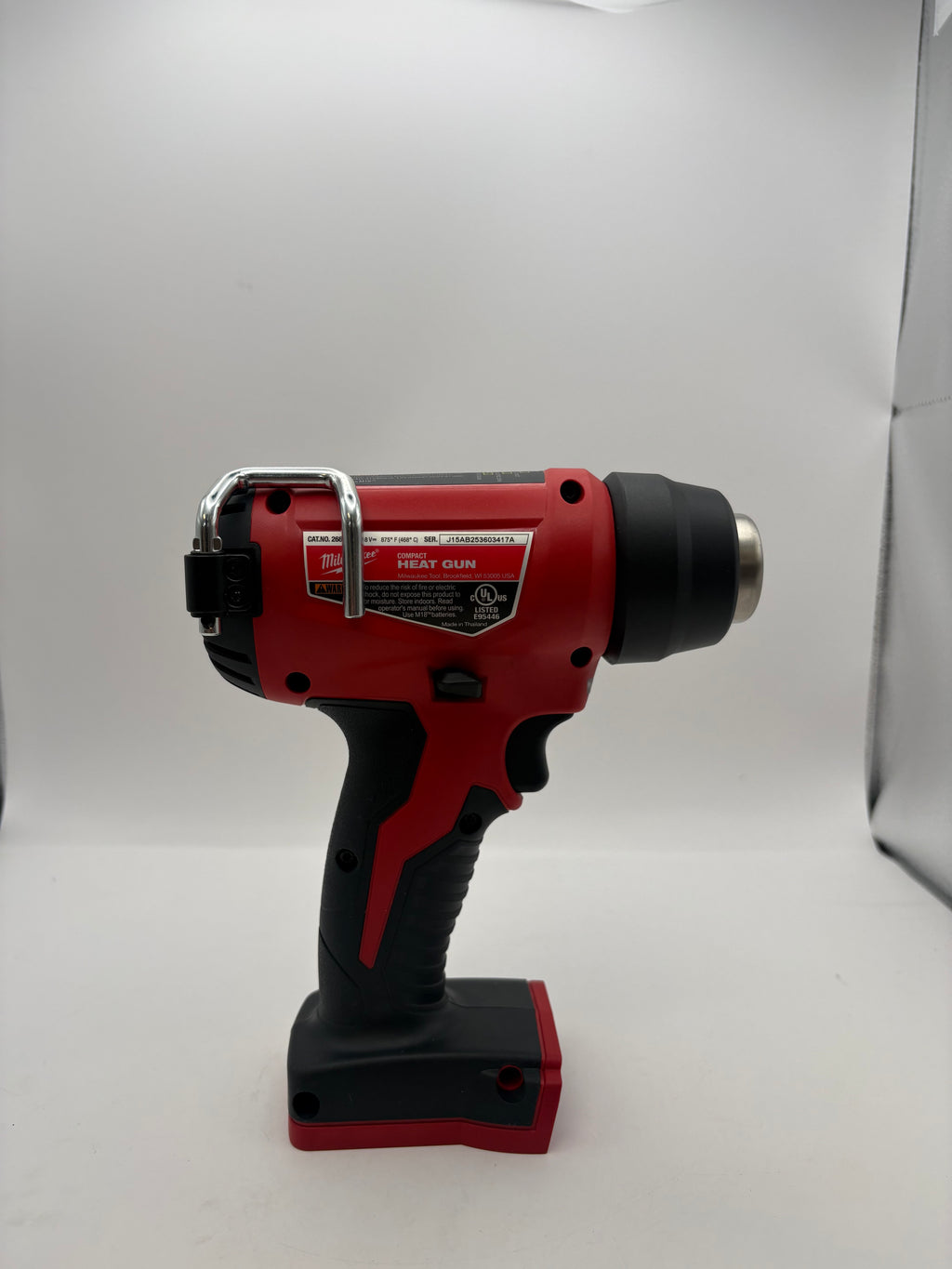 Milwaukee 2688-20 M18 18V Compact Heat Gun Tool Only Black/Red