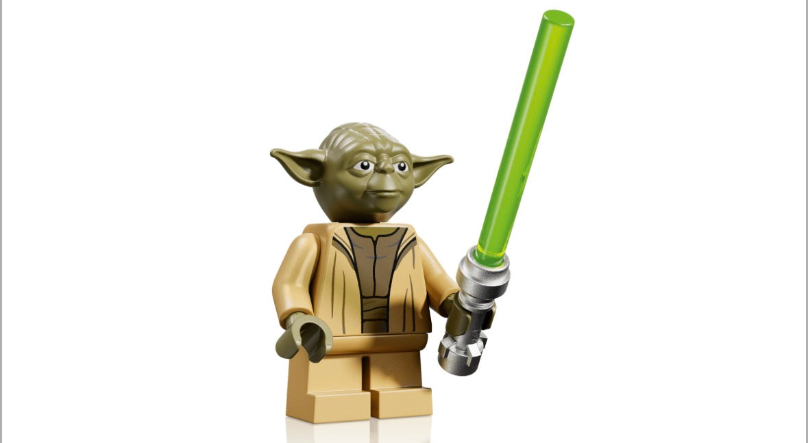 LEGO 75438 Star Wars: Attack of the Clones Yoda Bust with Lightsaber