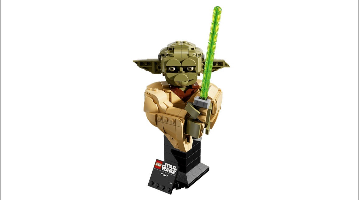 LEGO 75438 Star Wars: Attack of the Clones Yoda Bust with Lightsaber