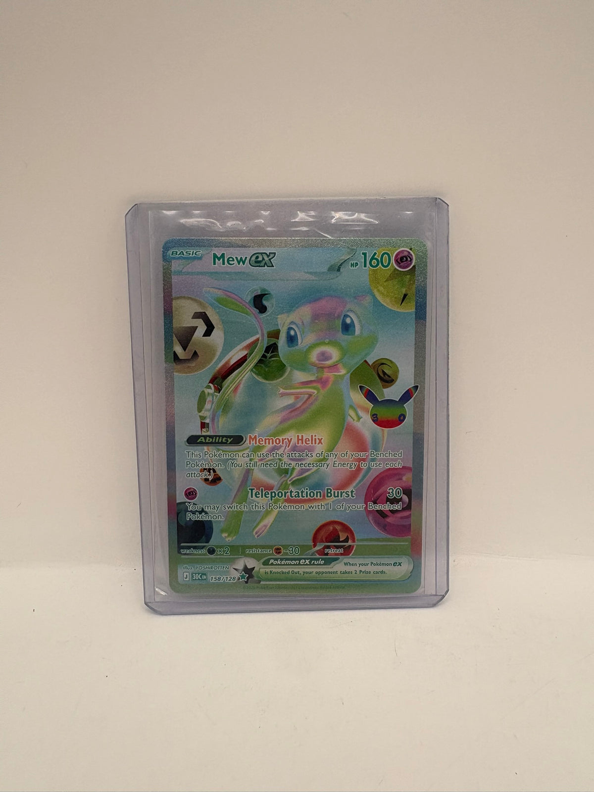 Mew ex - 158/128 - ME: 30th Celebration (30C)