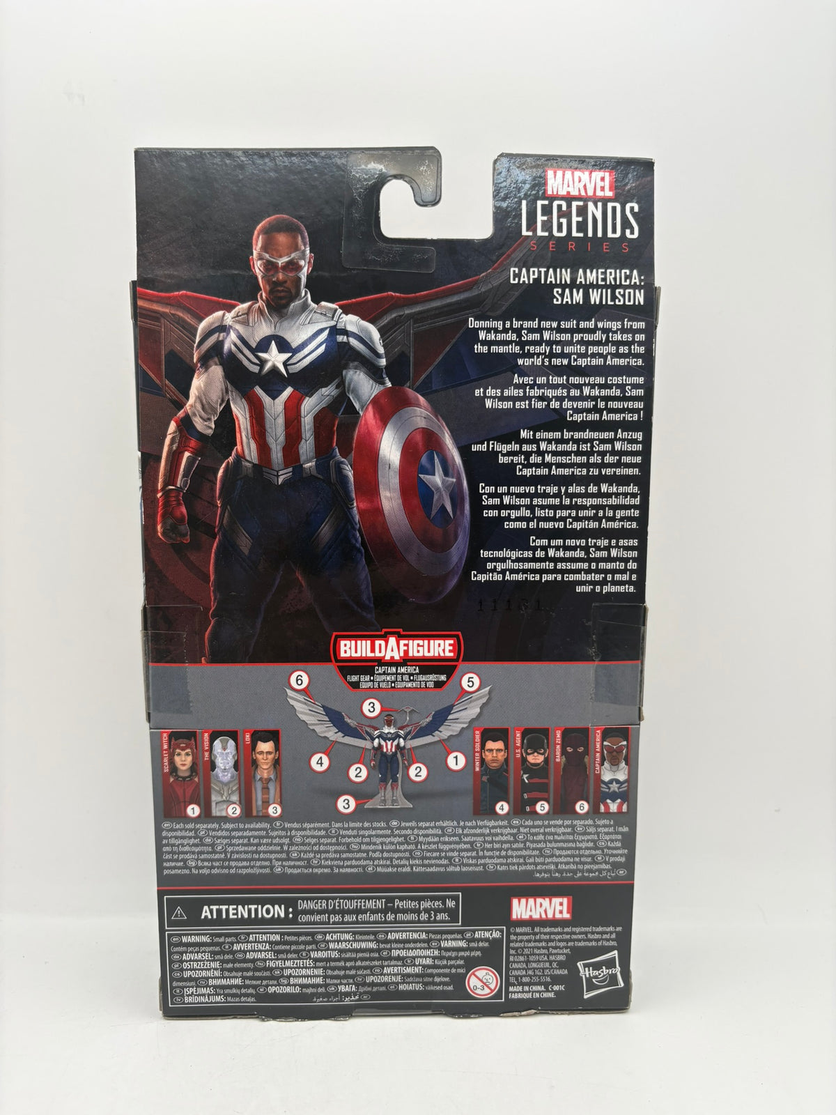 Hasbro Marvel Legends Falcon & the Winter Soldier Captain America 6" Figure