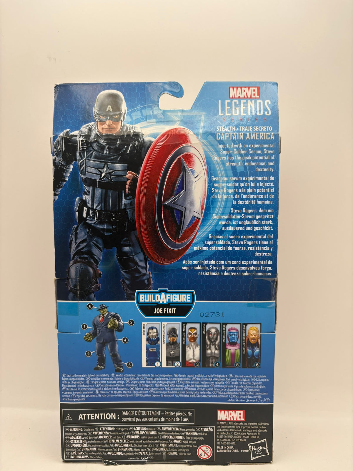 Marvel Legends Game Verse Captain America Stealth