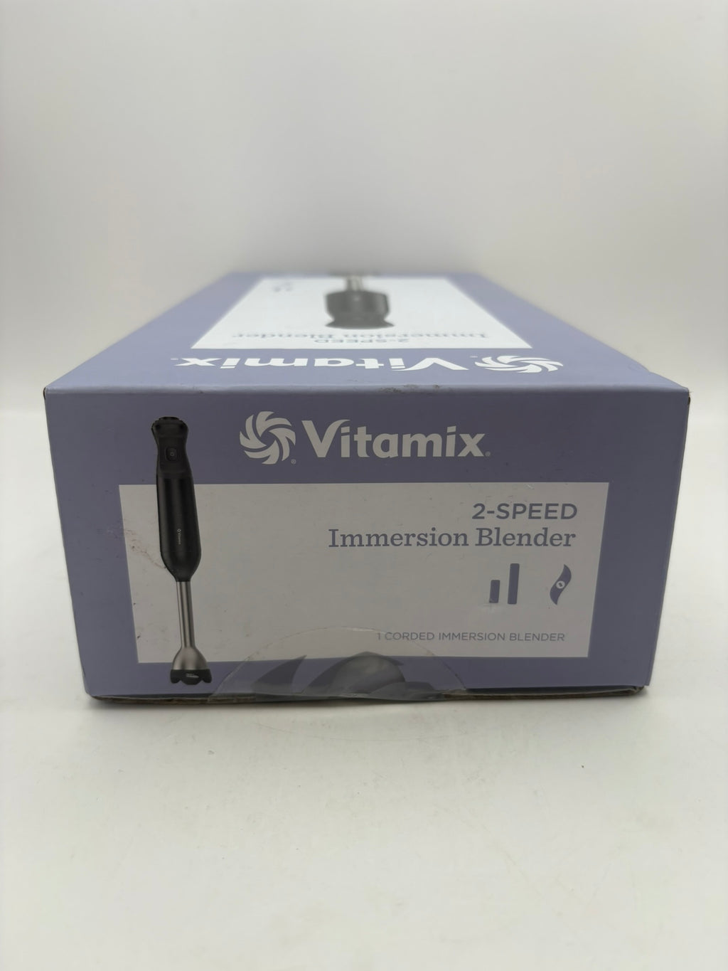 Vitamix 2-Speed Immersion Handheld Blender 350W Stainless, Black/Silver 5ft