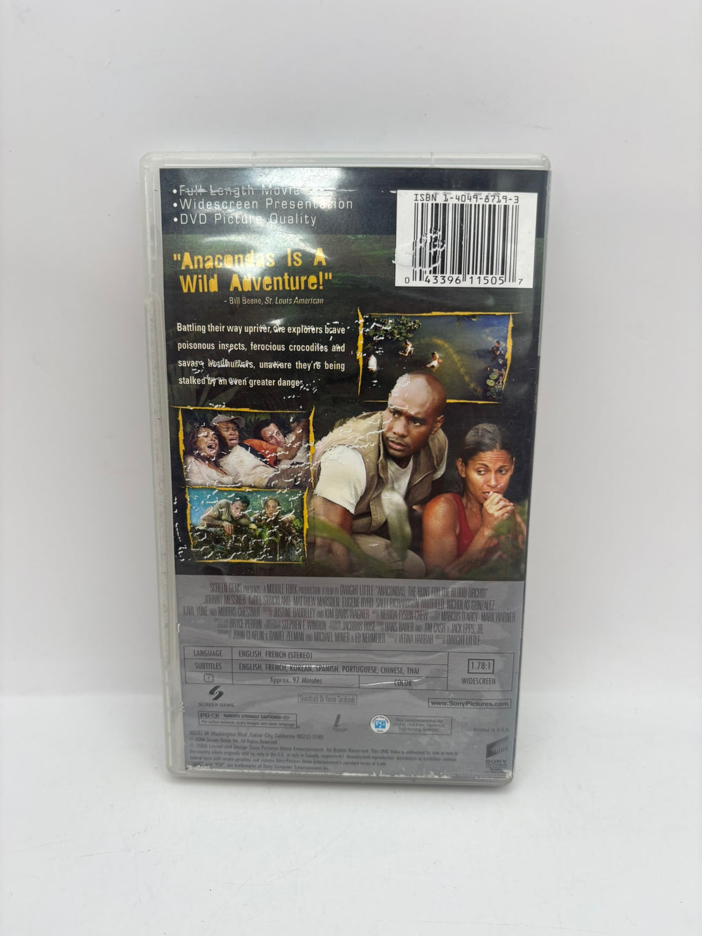 Anacondas The Hunt for the Blood Orchid (Sony PSP UMD-Movie)