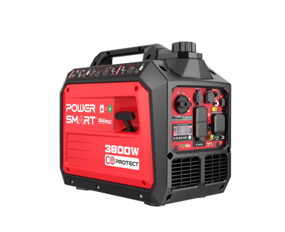 PowerSmart 3800/3300 Watt Dual Fuel Portable Inverter Generator Gas/Propane with CO Protect（HB5040DC）