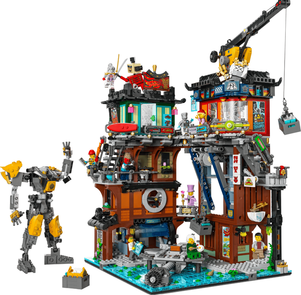 Lego Dragons Rising Ninjago City Workshops Building Toy 71837
