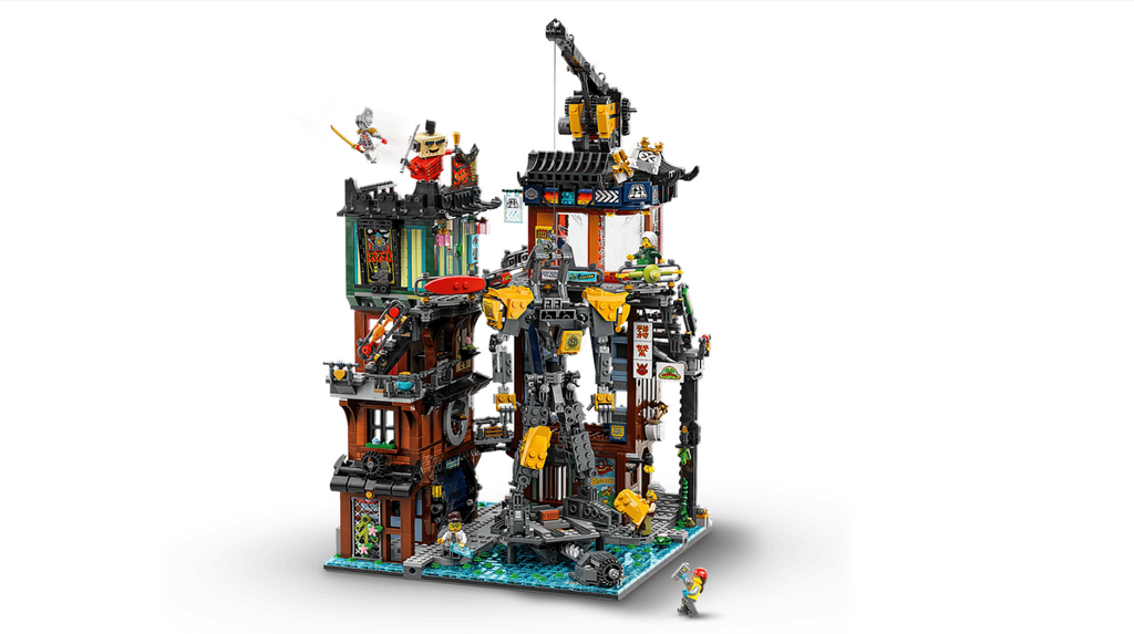 Lego Dragons Rising Ninjago City Workshops Building Toy 71837