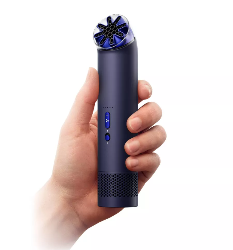 Dyson HushJet Mini Cool Portable Fan Stone/Blush Rechargeable