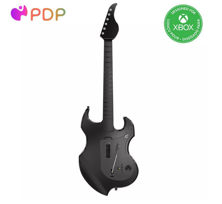 Xbox 049-034-BK PDP Riffmaster Wireless Guitar Controller