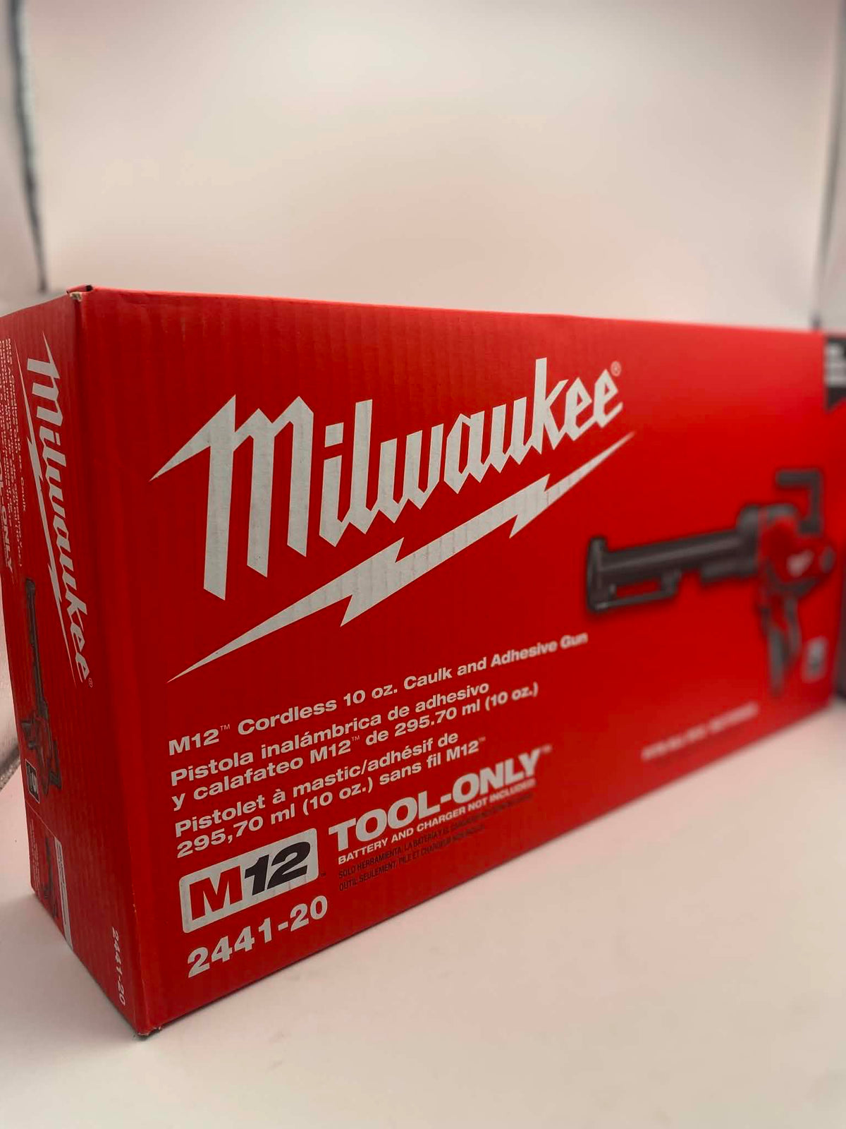 Milwaukee 2441-20 M12 10oz. Caulk and Adhesive Gun