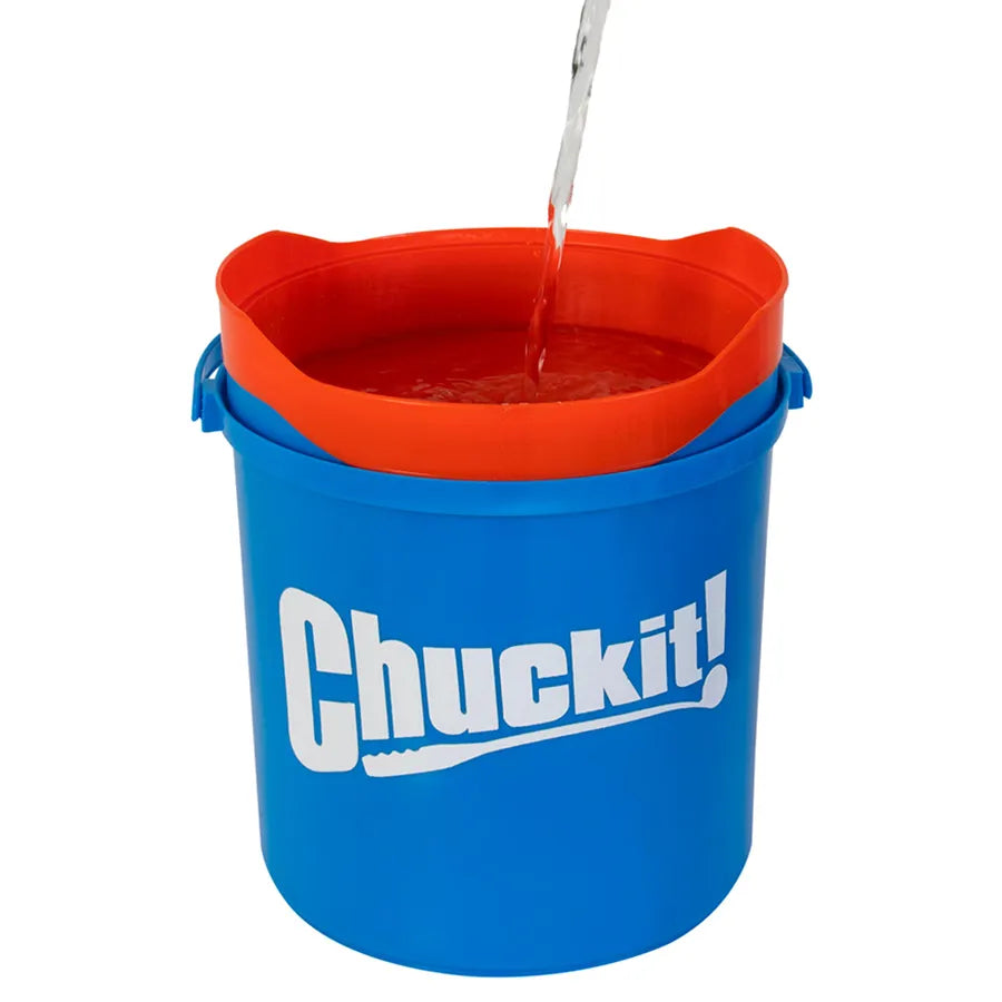 Chuckit!® Bucket with 8 Utra Ballls Dog Toy Item #5321963