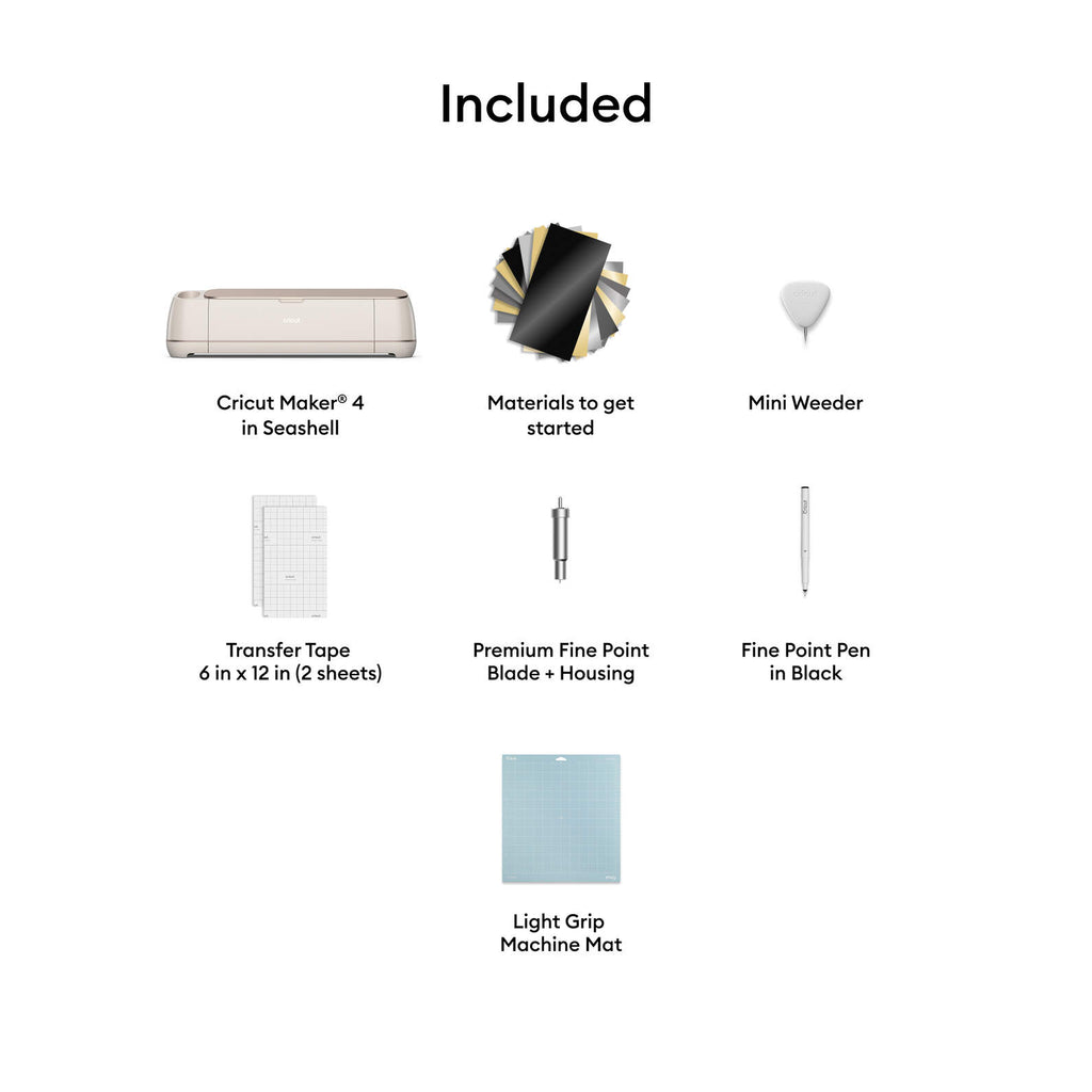 Cricut Maker 4 Electric Die Cutting Tool Cutting Machine Seashell