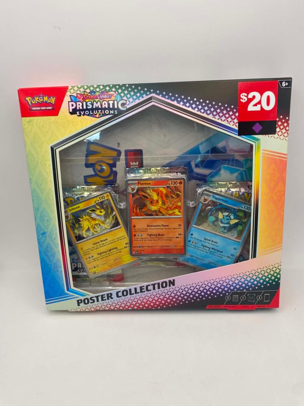 Pokemon Trading Card Game Prismatic Evolutions Poster Collection