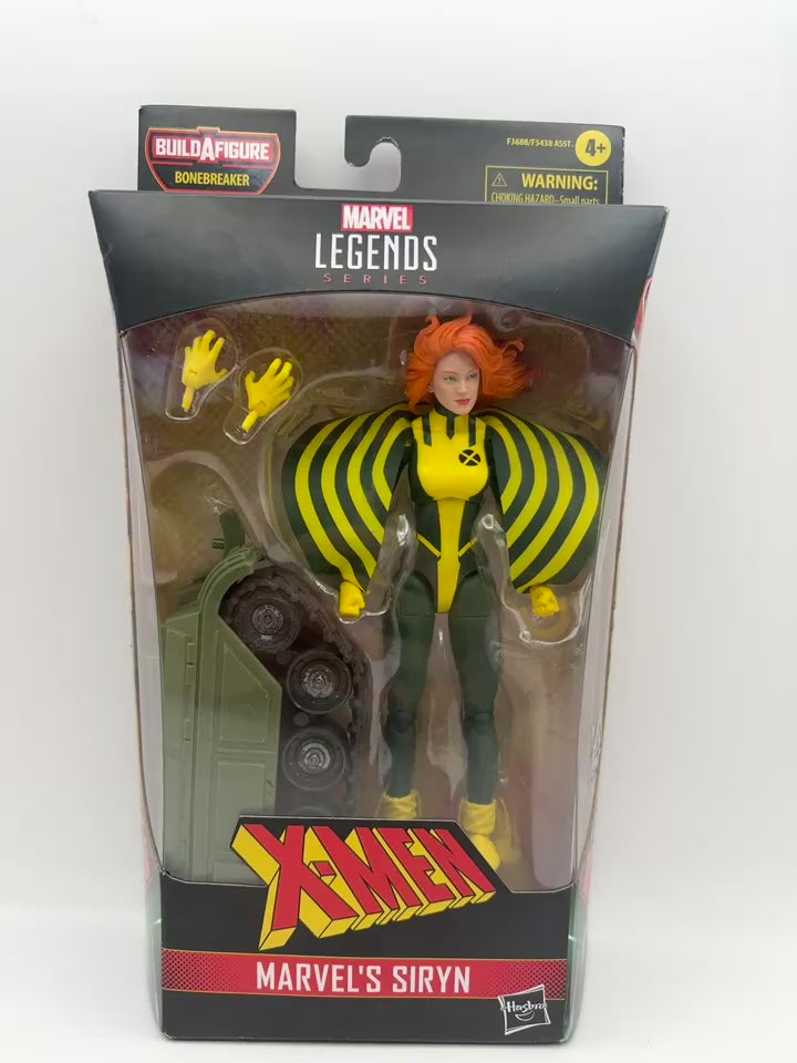 Marvel Legends X-Men Marvel’s Siryn Figure Bonebreaker BAF