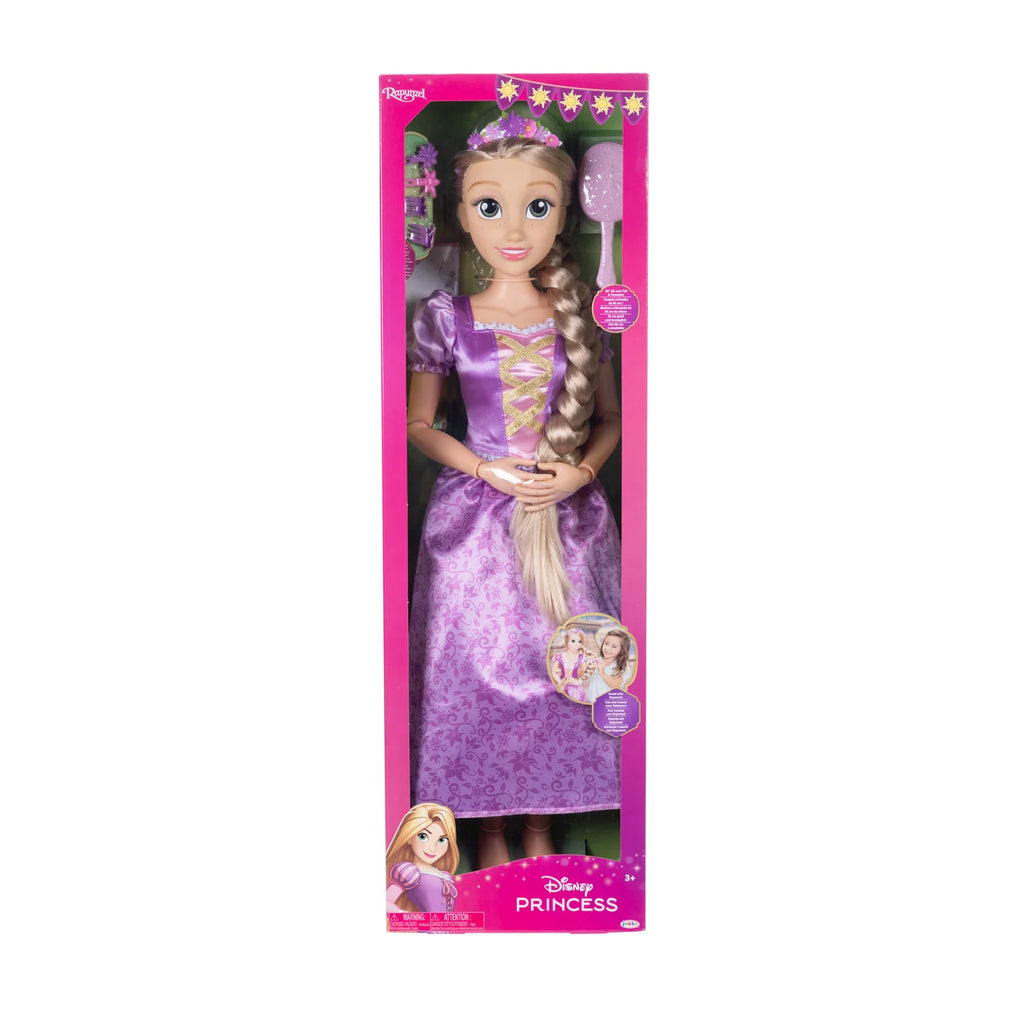 Disney Princess Playdate Rapunzel 32" Doll Dress Hair Accessories
