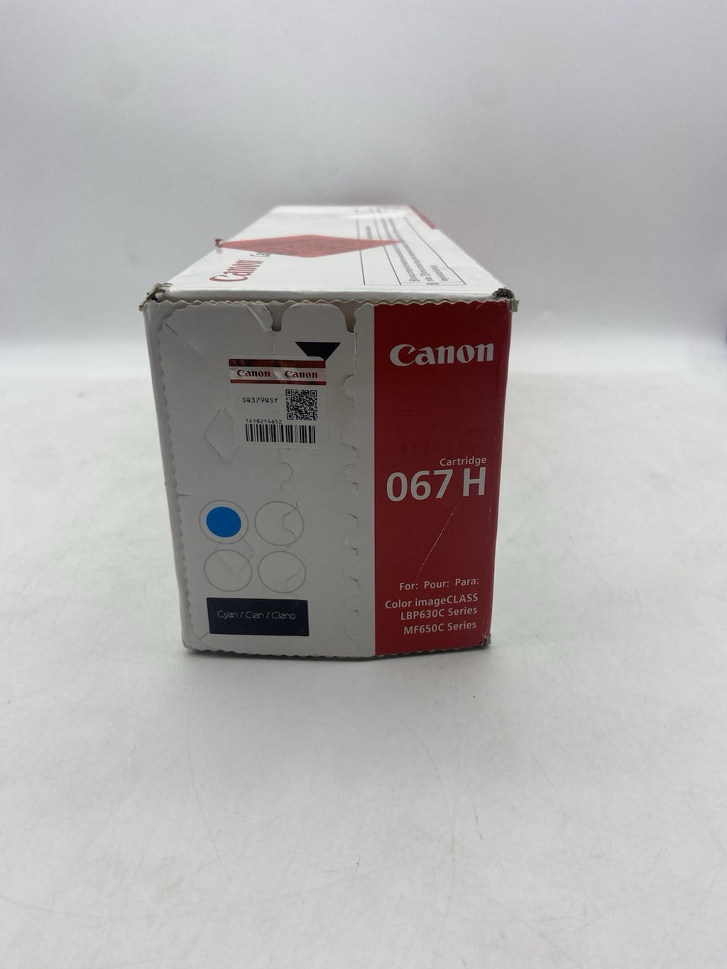 Canon 067 H Original High Yield Laser Toner Cartridge - Cyan - 1 Pack (5105c001)