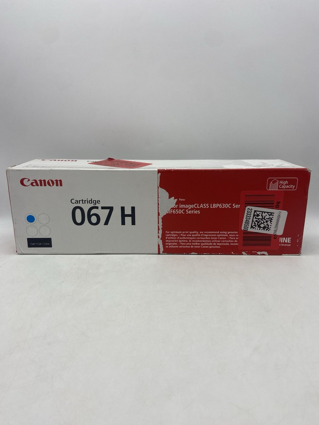Canon 067 H Original High Yield Laser Toner Cartridge - Cyan - 1 Pack (5105c001)