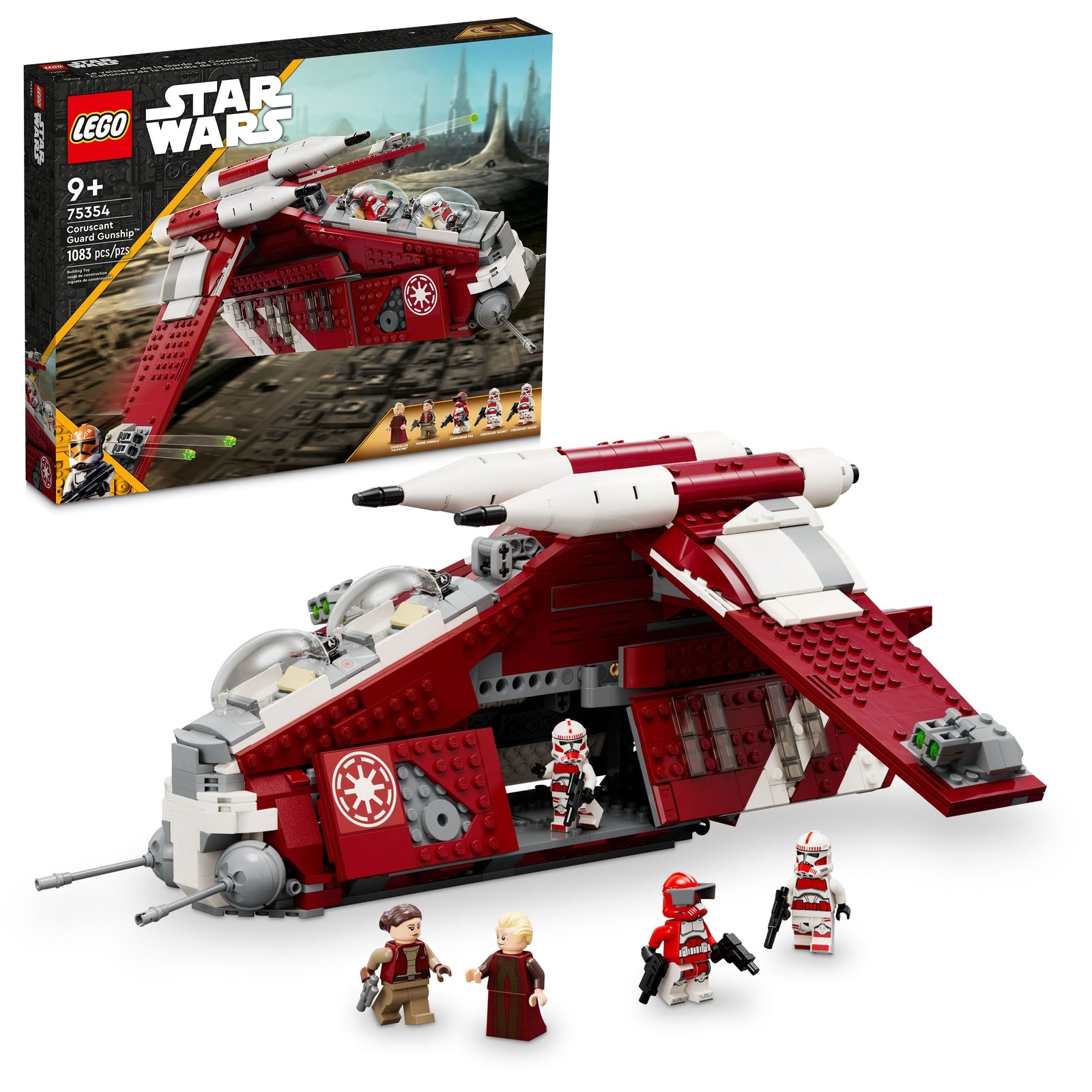 Lego Star Wars 75354 Coruscant Guard Gunship Brand New Sealed