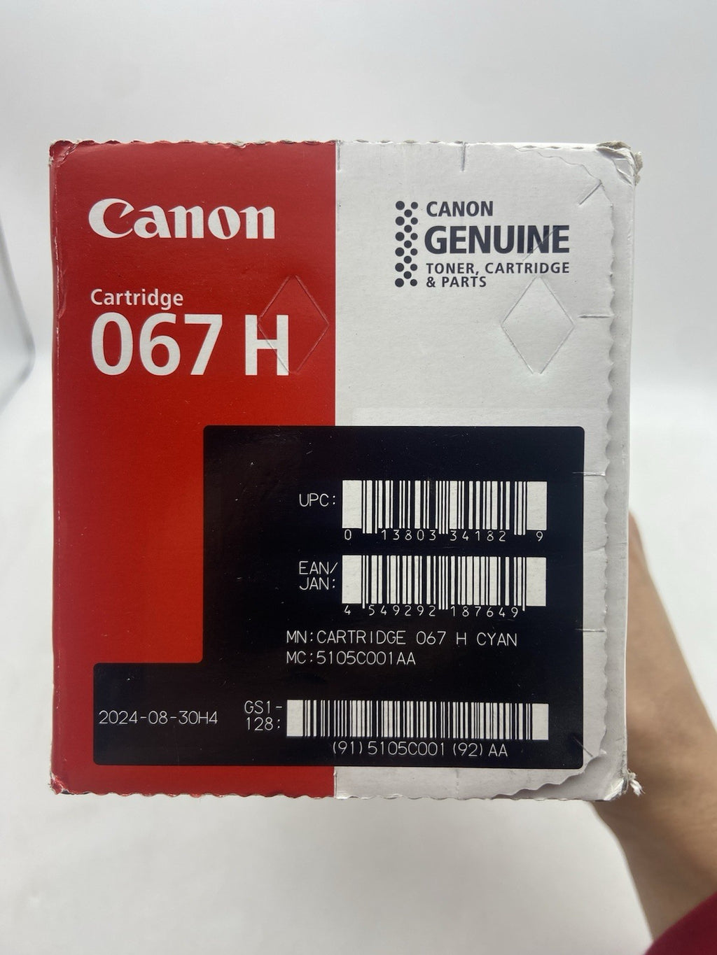 Canon 067 H Original High Yield Laser Toner Cartridge - Cyan - 1 Pack (5105c001)