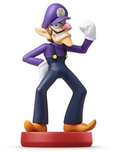 Waluigi Amiibo Nintendo Wii U New Nintendo 3DS Super Mario Series Sealed - NEW