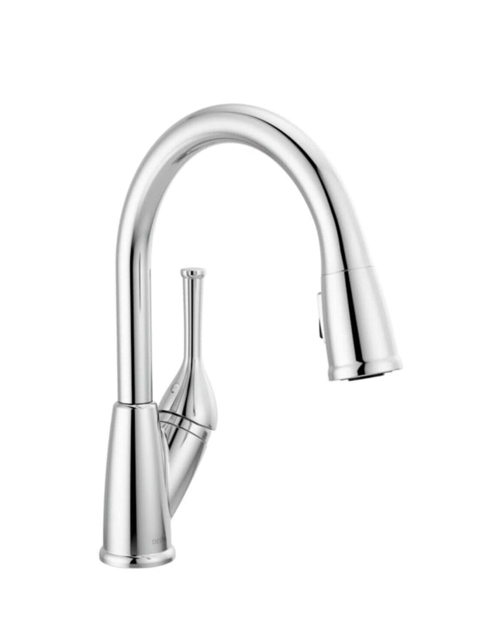 Delta Classic Single Handle Pull Down Sprayer Kitchen Faucet 19810-DST
