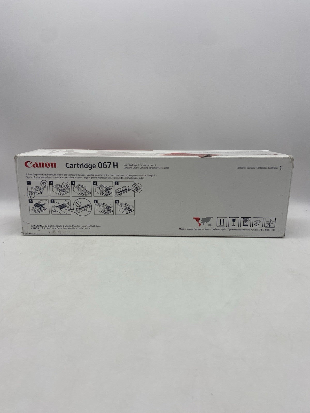 Canon 067 H Original High Yield Laser Toner Cartridge - Cyan - 1 Pack (5105c001)