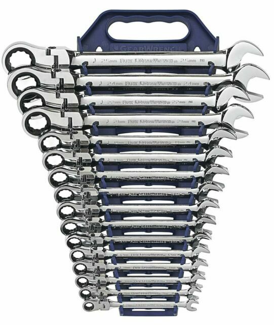 GearWrench 9902D 16 Piece Combination Wrench Set Open Box