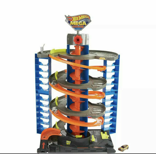 Hot Wheels City Mega Garage Car Vehicle Playset NEW