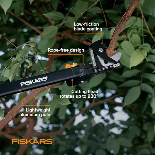 Fiskar 54 in. EZ Reach Stik Tree Pruner