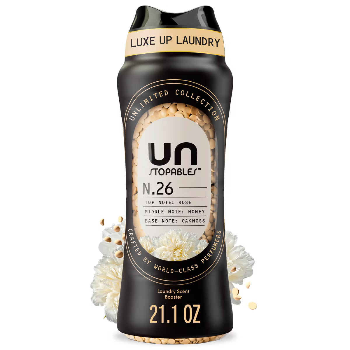 Downy Unstopables Unlimited Collection In Wash Scent Booster Beads No. 26 Laundry Additives - Rose Honey Oakmoss - 21.1oz