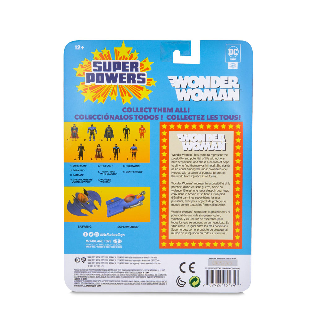 DC Super Powers Wonder Woman Figure McFarlane